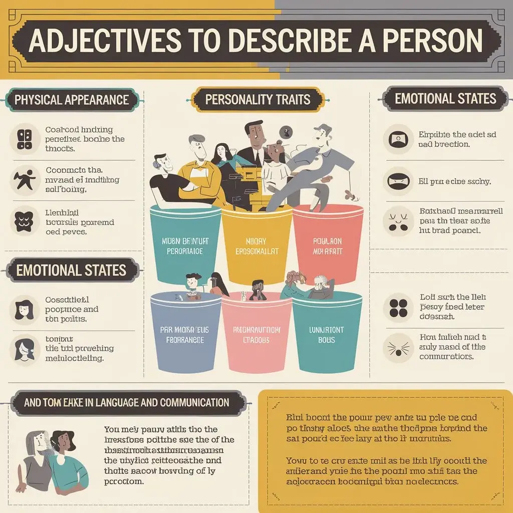 Adjectives to Describe a Person