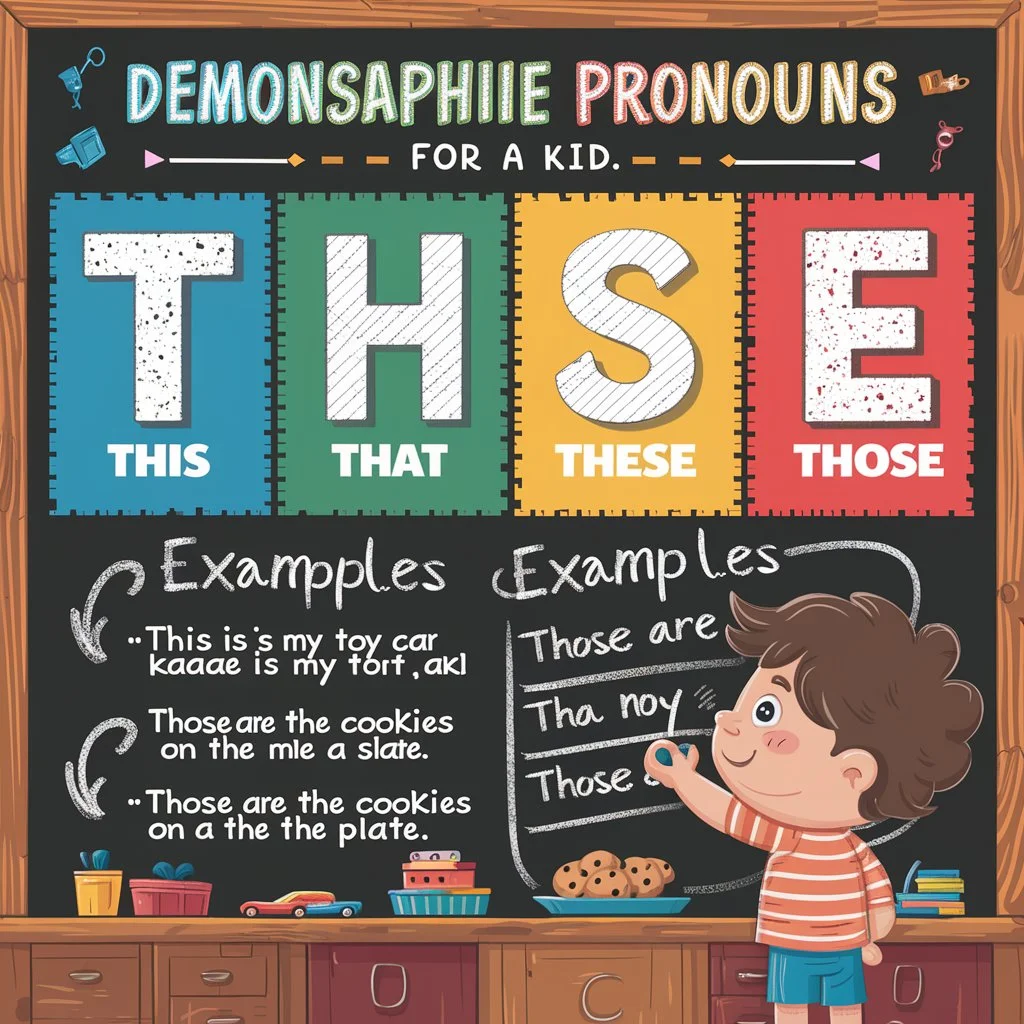 Demonstrative Pronouns| Examples and Explanation