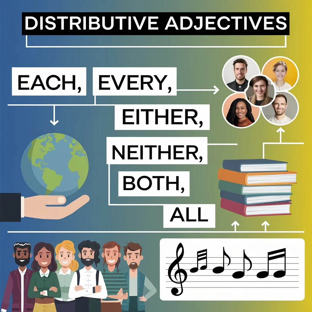 Distributive Adjectives|Usage and Examples