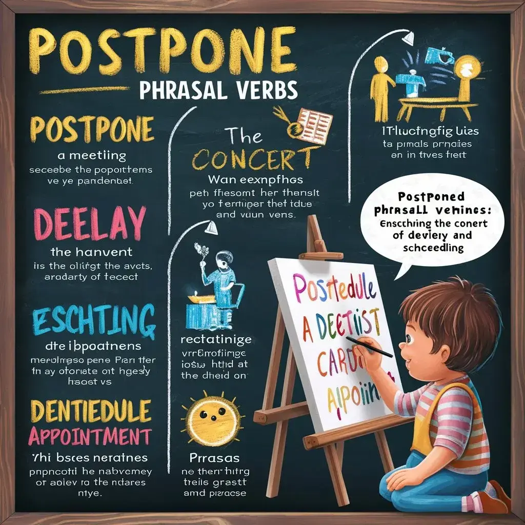 Postponed Phrasal Verbs Examples