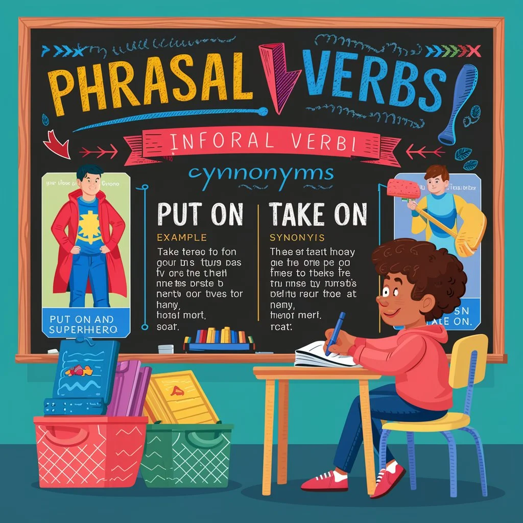 Put On Phrasal Verb| Meaning And Examples