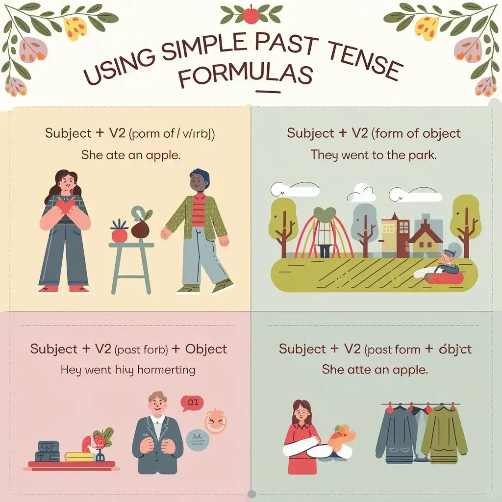 Using Simple Past Tense Formulas