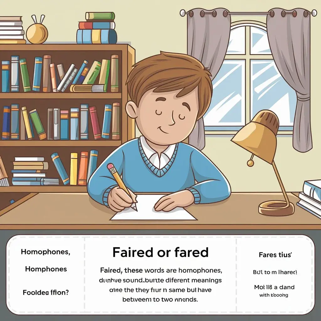 Faired Or Fared| Difference Explained