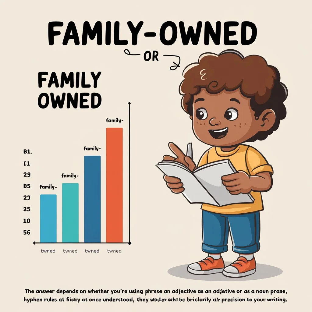 Family Owned Or Family-Owned|Learn Hyphenation rules