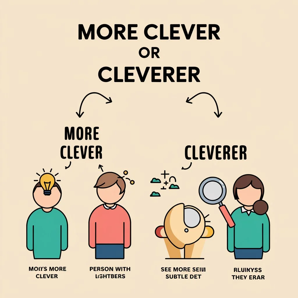 Is It More Clever Or Cleverer|Examples