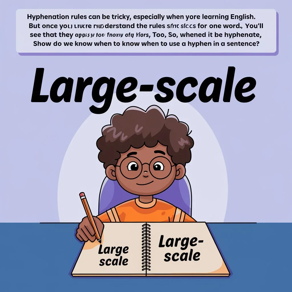 “Large scale” Or “Large-scale”|Rules & Best Practice