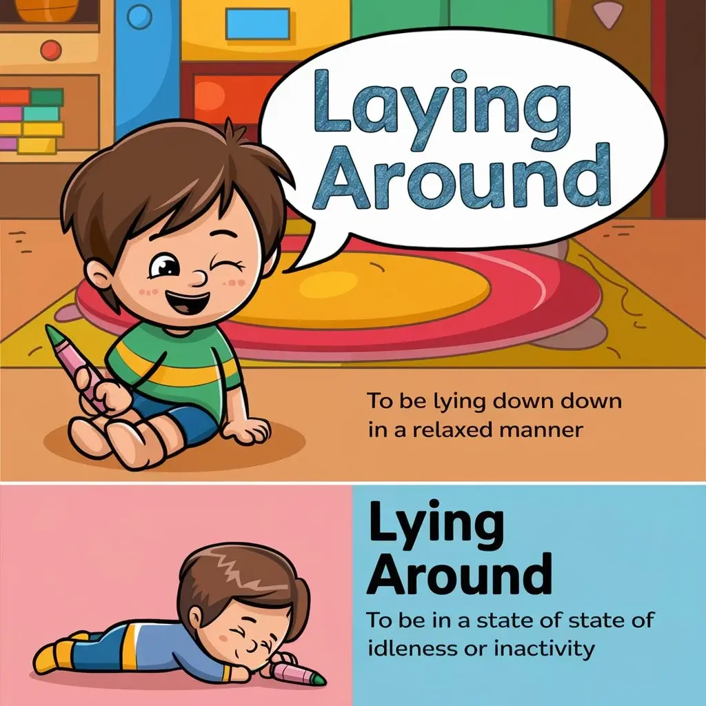 Laying Around” vs. “Lying Around”|What’s the Difference?