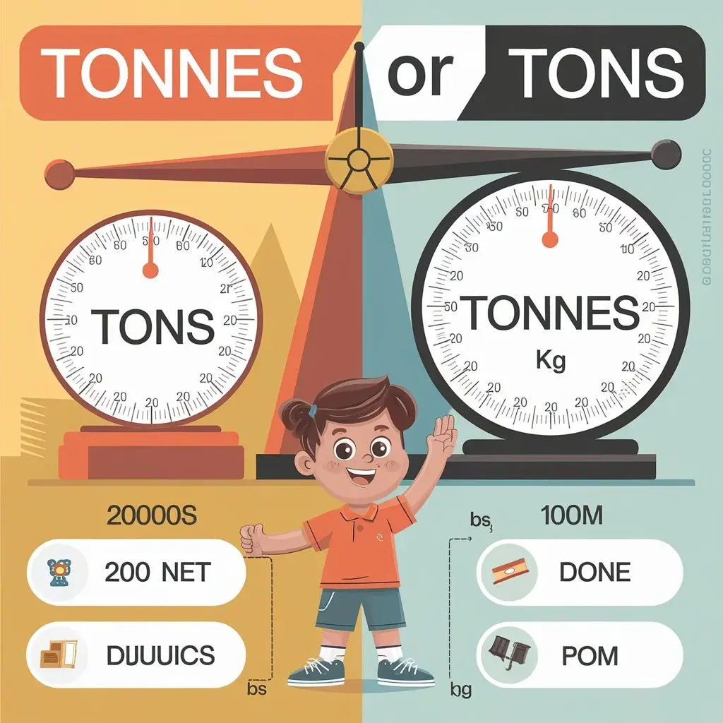 Tonnes or Tons| what's the difference