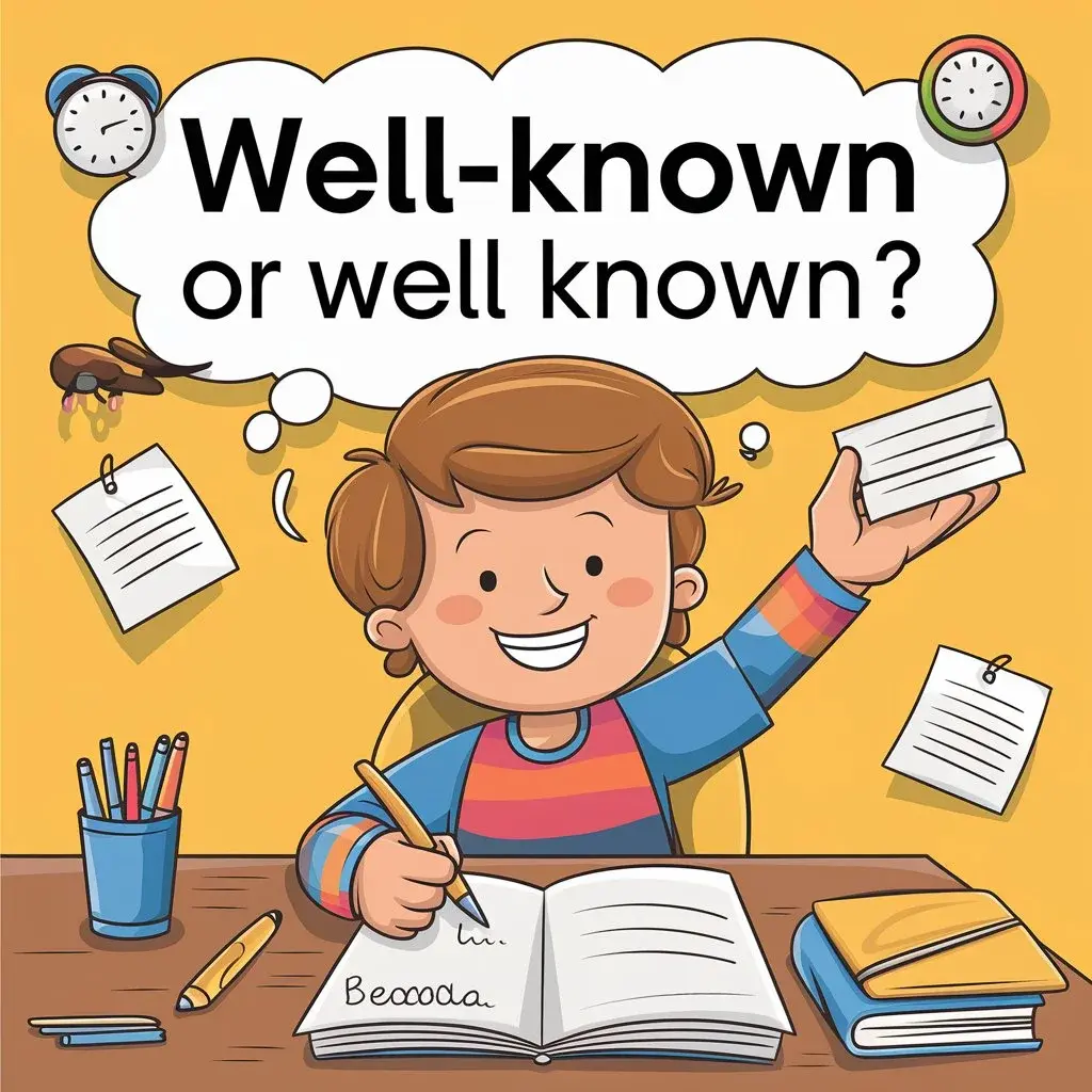 “Well-known” or “Well known| Rules and Best Practice