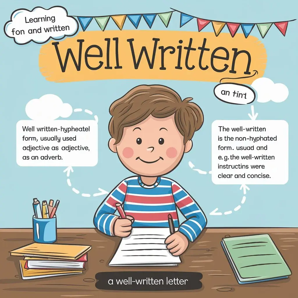 “Well written” or “Well-written”|Definition And Examples