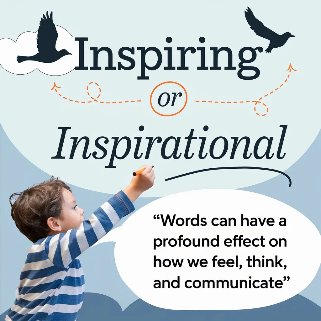 Inspiring or Inspirational|Examples And Difference